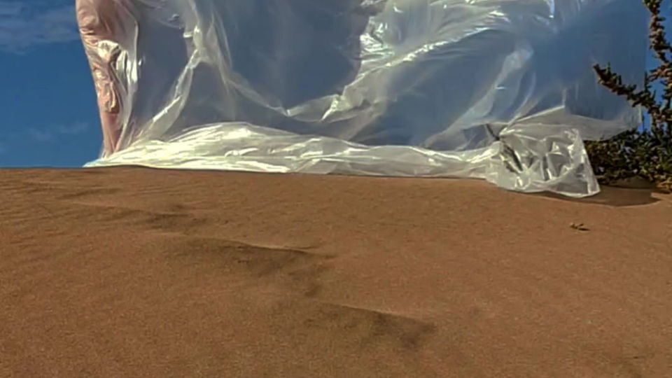 Giusy in the desert